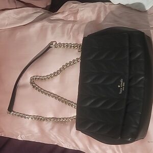 Kate Spade Briar Lane Quilted Emelyn Purse Black